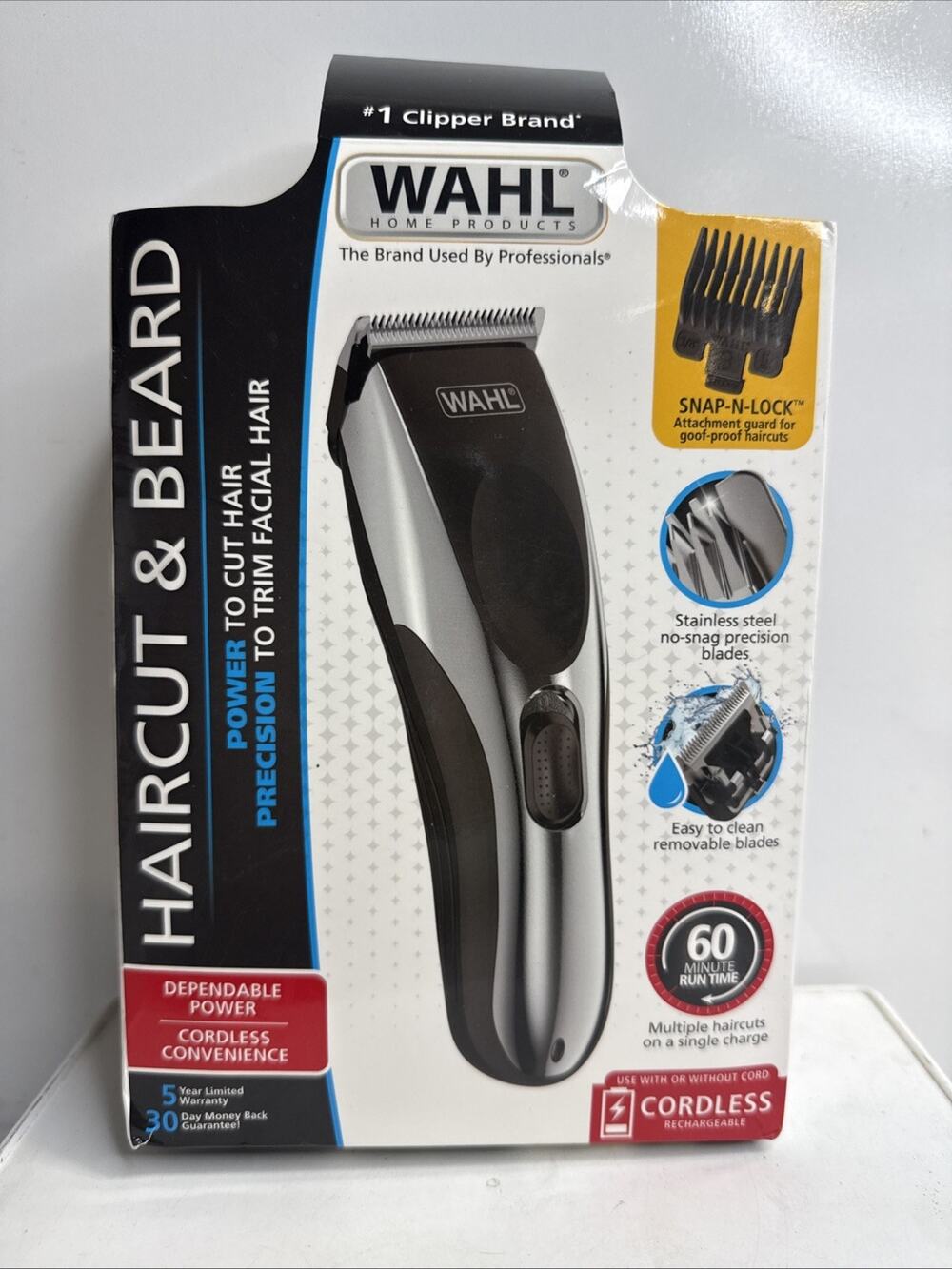 Wahl 79434 Rechargeable Cord/Cordless Haircutting & Grooming Kit